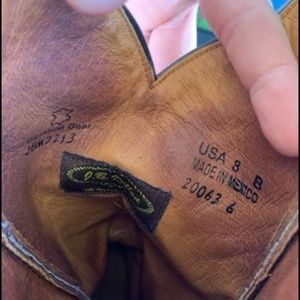 J.B. Dillon Cowgirl Boots, Goat Leather